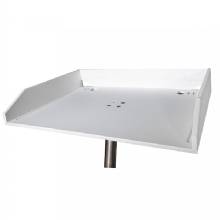 MAGMA 16 in x 20 in White Fillet Table w and LeveLock Mount