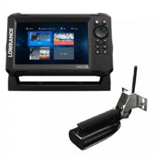 LOWRANCE Eagle 7 w/SplitShot Transducer and Discover OnBoard Chart