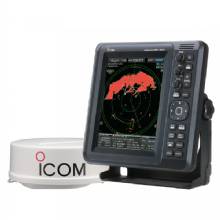 ICOM MR%2D1010RII Marine Radar %2D 4kW %2D 104 in Color Display