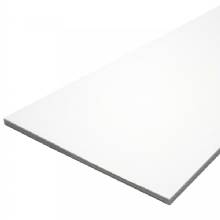 TACO METALS Marine Lumber %2D 24 inch x 27 inch x 1 and 4 inch %2D White Starboard
