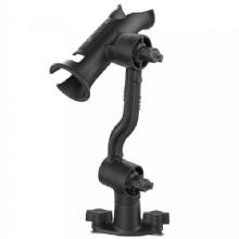 RAM Mount Tube Jr Rod Holder with Spline Post Extension Arm and Track Base