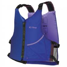 ONYX Universal Paddle PFD Life Jacket %2D Adult %2D Blue and Purple