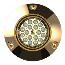METRO MARINE High%2DOutput Submersible Underwater Light w and Intelligent Monochromatic LED fts %2D Blue 45 deg%2D Beam