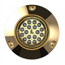 METRO MARINE High%2DOutput Submersible Underwater Light w and Intelligent Monochromatic LED fts %2D Blue 90 deg%2D Beam