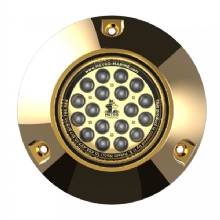 METRO MARINE High%2DOutput Submersible Underwater Light w and Intelligent Monochromatic LED fts %2D Aqua 90 deg%2D Beam