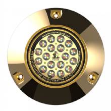 METRO MARINE High%2DOutput Submersible Underwater Light w and Intelligent Full Spectrum LED fts %2D RGBW 90 deg%2D Beam