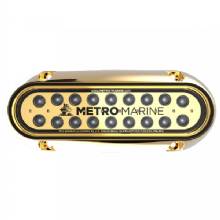 METRO MARINE High%2DOutput Elongated Underwater Light w and Intelligent Monochromatic LED fts %2D Aqua 90 deg%2D Beam