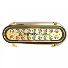 METRO MARINE High%2DOutput Elongated Underwater Light w and Intelligent Full Spectrum LED fts %2D RGBW 45 deg%2D Beam