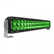 BLACK OAK LED Curved Double Row Combo Green Hog Hunting 20 in Pro Series 30 LED Light Bar