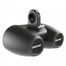KICKER KMTED TOWER ENCLOSURES F/ DUAL 6.5" DRIVERS - BLACK