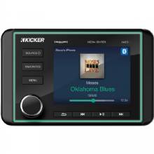 KICKER KMC5 WEATHER%2DRESISTANT GAUGE%2DSTYLE MEDIA CENTER W and 