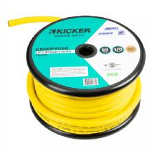 KICKER KMWPY050 50 ft 1/0AWG POWER WIRE - YELLOW