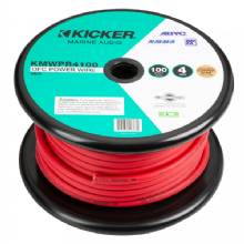 KICKER KMWPR4100 100 ft 4AWG POWER WIRE - RED