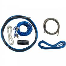 KICKER K-SERIES 8AWG AMP KIT W/ 2-CHANNEL INTERCONNECTS