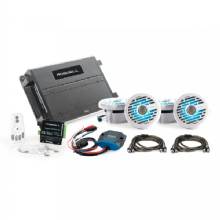 ROSWELL R1 65 in Marine Audio Package w and RGB Remote and Controller %2D White