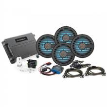 ROSWELL R1 65 in Marine Audio Package w and RGB Remote and Controller %2D Black