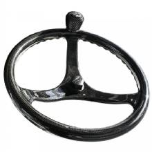EDSON MARINE EC3 Elite Carbon 13 inch ComfortGrip PowerWheel %2D Carbon Fiber %2D 3%2DSpoke