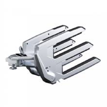 PTM EDGE ClampForce 30 Clamping Wake Board Rack %2D Pair %2D Silver