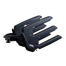 PTM EDGE ClampForce 30 Clamping Wake Board Rack %2D Pair %2D Black