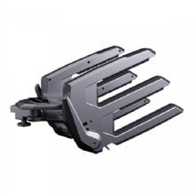PTM EDGE ClampForce 30 Clamping Wake Board Rack %2D Pair %2D Grey