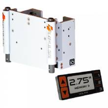 IMPULSE XL 10 in Set Back Electric Jack Plate w and Smart Control %2D White Cerakote