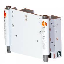 IMPULSE XL 8 in Set Back Electric Jack Plate w and Standard Control %2D White Cerakote