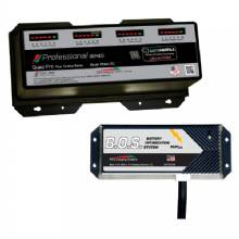 DUAL PRO PS4 Auto 4 Bank Battery Charger w and 2 Bank BOS