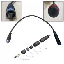 FURUNO WRJ%2DADP%2D05M 05m Waterproof RJ45 Male to RJ45 adapter Cable
