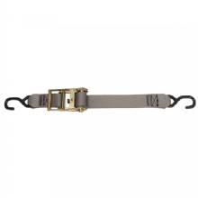 CARGOBUCKLE Multipurpose Ratchet Strap Tie%2DDown w and S%2DHooks %2D 2 inch x 15ft