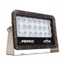 PERKO Lightship 100 LED High Performance Floodlight %2D 12 and 24V %2D Black