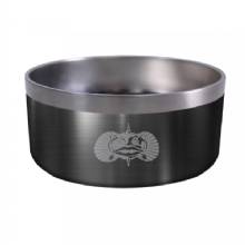 TOADFISH Non%2DTipping Dog Bowl %2D Graphite