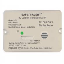 SAFE%2DT%2DALERT 62 Series Carbon Monoxide Alarm %2D 12V %2D RV Flush Mount %2D White