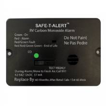 SAFE%2DT%2DALERT 62 Series Carbon Monoxide Alarm %2D 12V %2D RV Flush Mount %2D Black