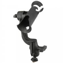 RAM Mount Tube Jr Fishing Rod Holder with %2DROD Revolution Ratchet and Socket System and Track Ball Base
