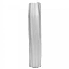 TACO METALS Aluminum Ribbed Table Pedestal %2D 2%2D3 and 8 inch OD %2D 27%2D1 and 2 inch Length