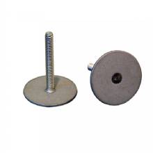 WELD MOUNT 75 in Tall Stainless Stud w and 10 x 24 Threads %2D Qty 10
