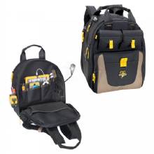 CLC WORK GEAR E%2DCharge Lighted USB Charging Tool Backpack