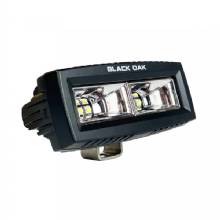 BLACK OAK LED 4 in Marine Spreader Light Flood Scene LED Pro Series 30 %2D Black
