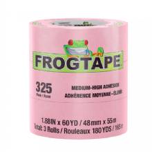 FROGTAPE CP 325 Medium%2DHigh Adhesion Masking Tape %2D 48MM x 55M x 3%2DPack %2D Pink %2D Rated for 325 deg%2DF