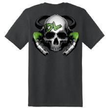 DIESEL T%2DShirt Skull and Pumps Gray Green 3XL