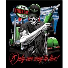DIESEL Short Sleeve Tee Only Way To Live MD