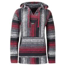 OLAND OLAND STRIPE DESIGN BAJA HOODIE 2X