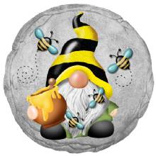 SPOONTIQUES Gnome Bee Stepping Stone