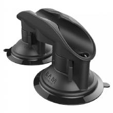 RAM Mount Tough%2DClip Paddle Cradle with Double Twist%2DLock Suction Cup Mount