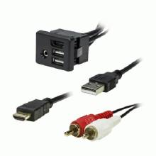 AXXESS USB%2DAUX%2DHDMI Repl Pan 3ft GM Buick 14%2DUp
