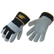 CAT Split Leather Palm Gray Index Finger