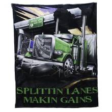 DIESEL Diesel Life License Splittin Lanes Throw Blanket 50 Inch x 60 Inch Fleece Cover for Home Office Car Truck
