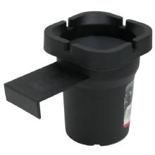 ROADPRO RoadPro RP%2D452 Small Self%2DExtinguishing Ashtray Portable Car Ashtray Cigarette Extinguisher %2D Black