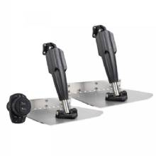 LENCO 9inx12in Standard Mount Trim Tab Kit 12v With Pro Control Assist