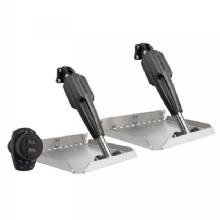 LENCO 12inx12in Standard Mount Trim Tab Kit 12v With Pro Control Assist